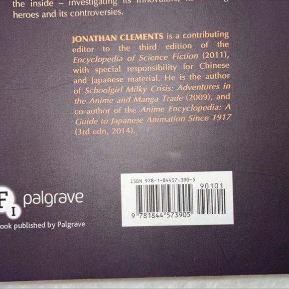 Book by Jonathan Clements ( Anime a history )
Brand new book never got a - Picture 3 of 4